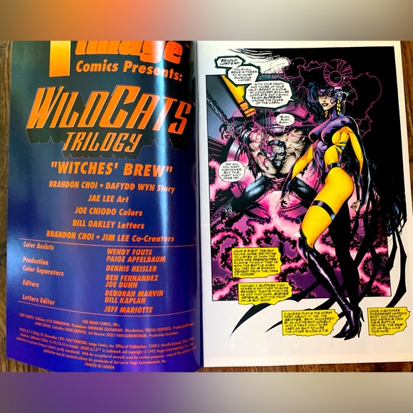 💥Vintage Wildcats Trilogy 1993 Comic Book - Picture 3 of 4